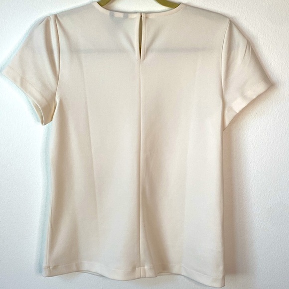 Ann Taylor Rhinestone Embellished Petite Small Blouse - Picture 4 of 7
